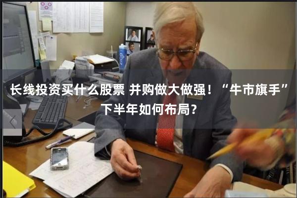 长线投资买什么股票 并购做大做强！“牛市旗手”下半年如何布局？